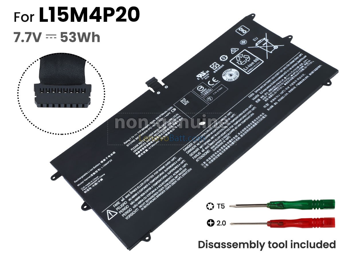 Lenovo L15L4P20 battery replacement