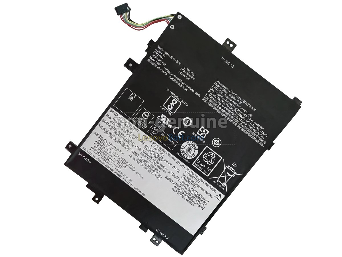 Lenovo L17M2P53 battery replacement