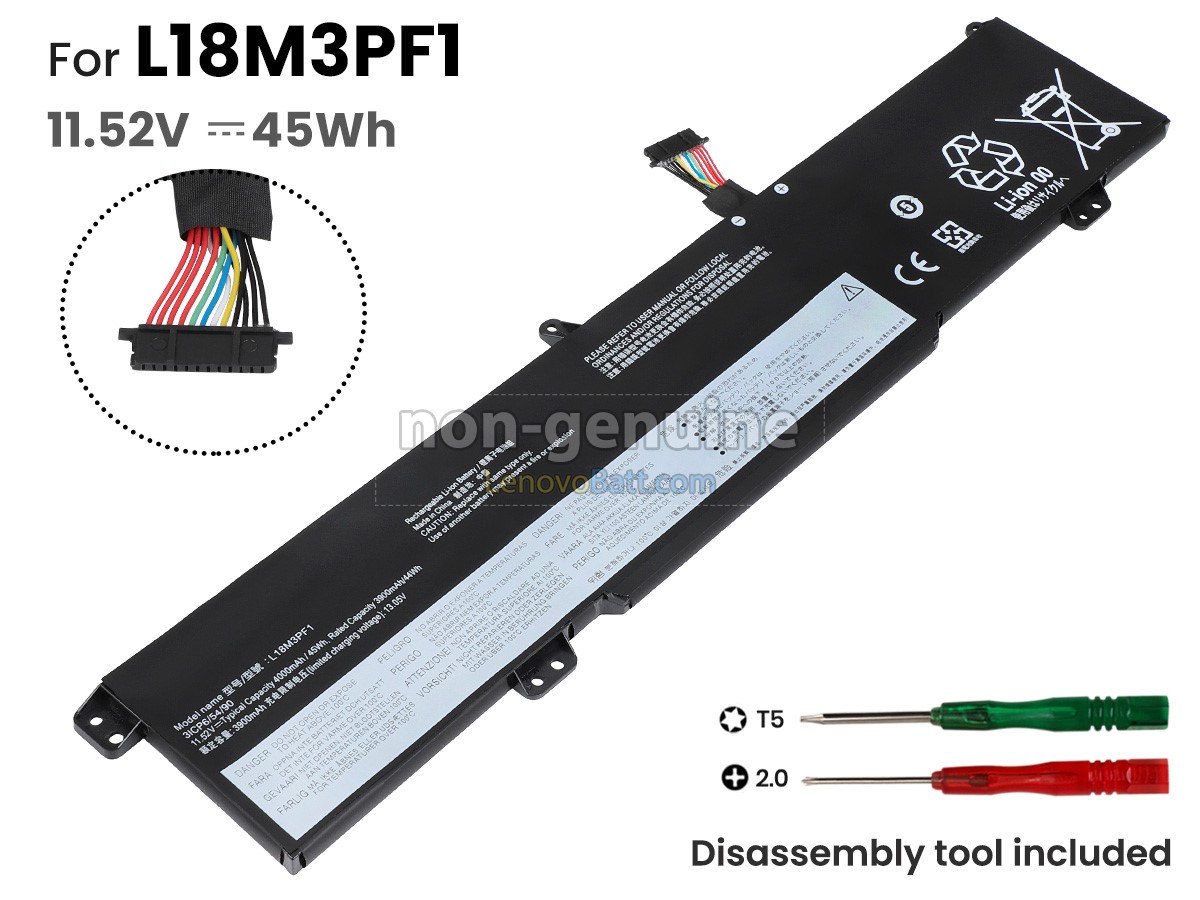 Lenovo L18C3PF1 battery replacement