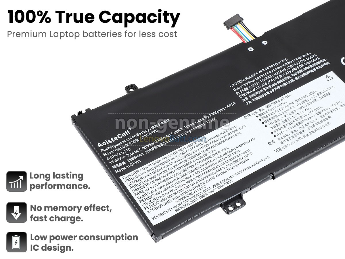 Lenovo THINKBOOK 13S-IML-20RR Battery Replacement | LenovoBatt.com