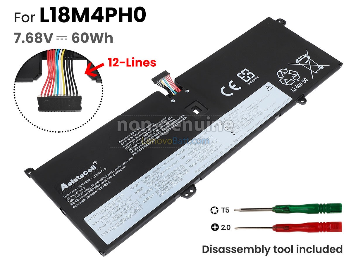 Lenovo L18M4PH0 battery replacement