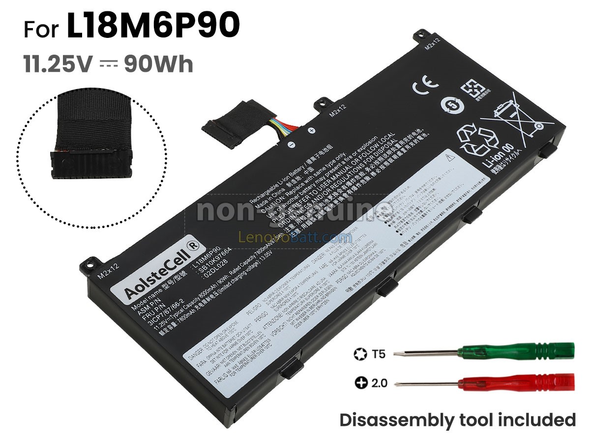 Lenovo ThinkPad P53 Battery Replacement | LenovoBatt.com