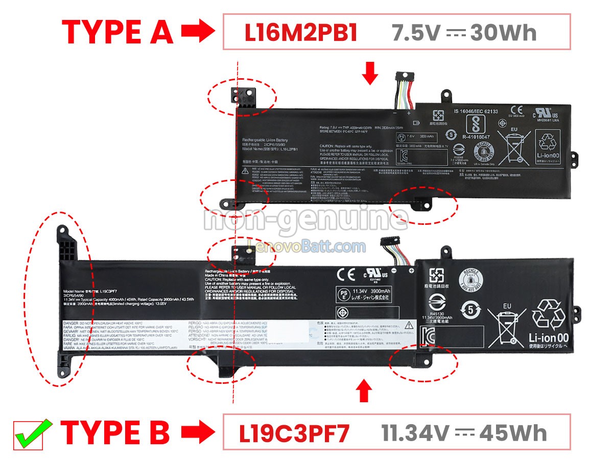 Lenovo IdeaPad 3-15ADA05-81W1 battery replacement