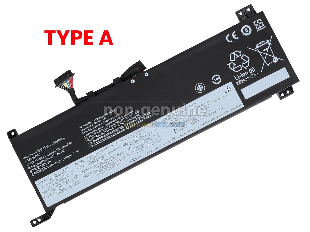 Lenovo L19C4PC0 battery replacement