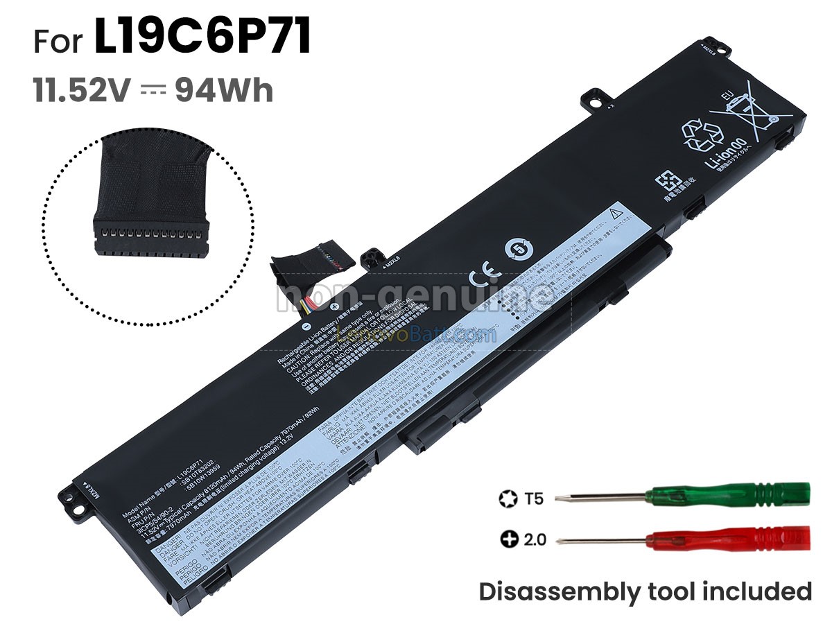 Lenovo ThinkPad T15G GEN 2-20YT000WIX battery replacement