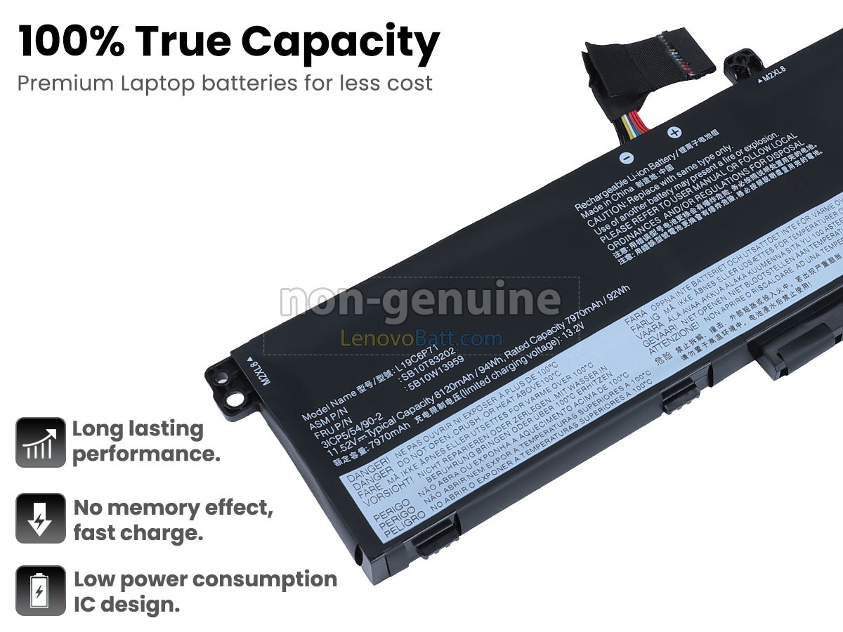 Lenovo ThinkPad T15G GEN 2-20YT000VFR battery replacement