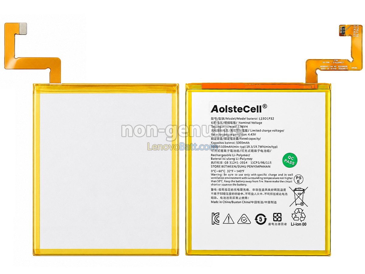 Lenovo L19D1P32 battery replacement