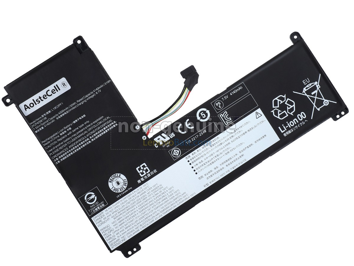 Lenovo L19C2PF1 battery replacement