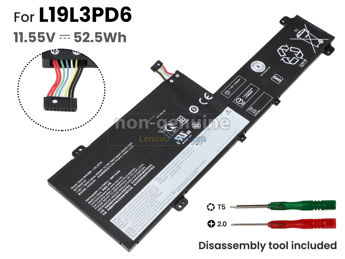 Lenovo IdeaPad FLEX 5-14ILL05-81X1001CGE battery replacement