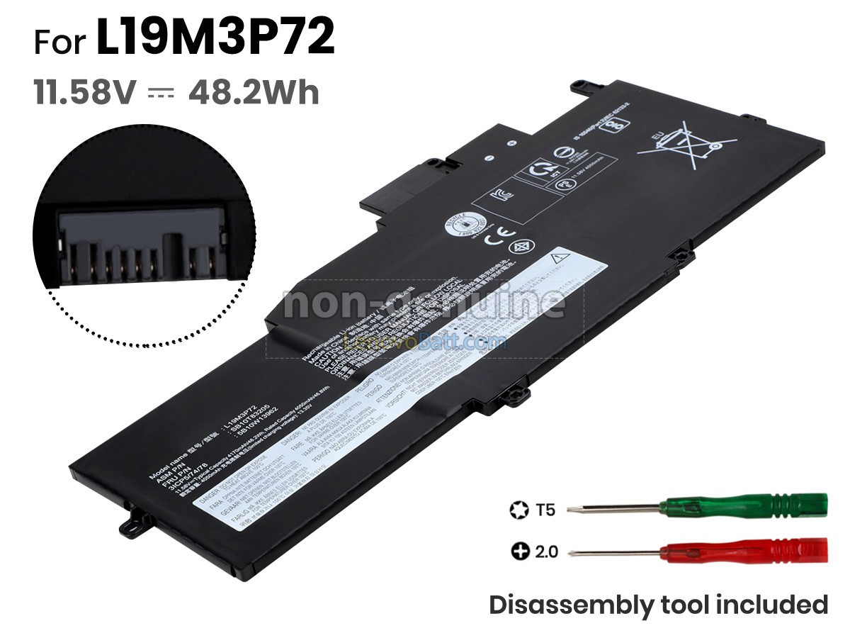 Lenovo 5B10W13964 battery replacement