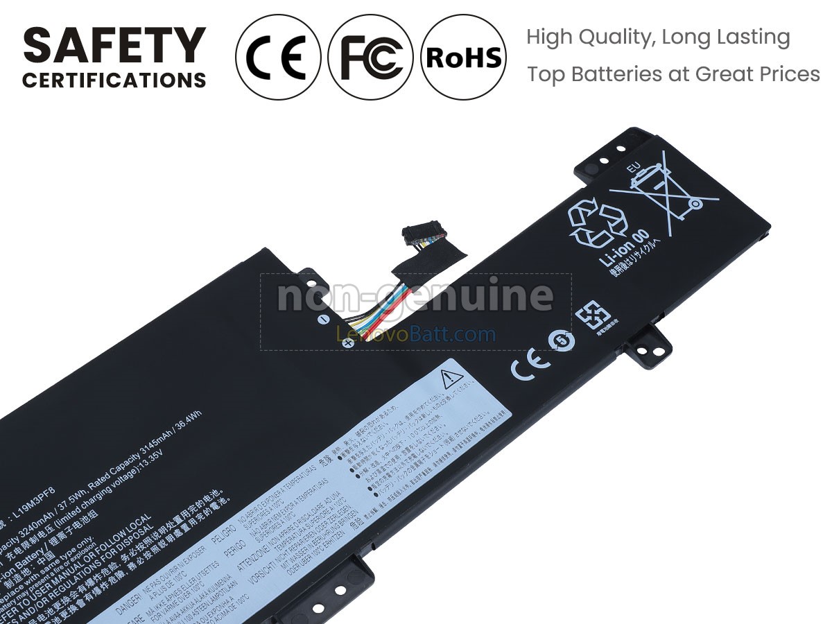 Lenovo L19M3PF8 battery replacement