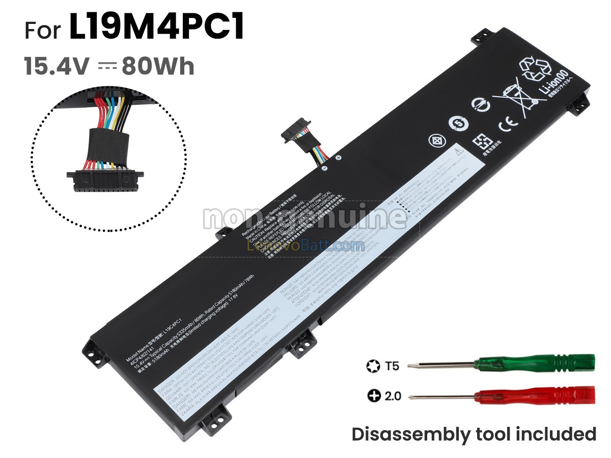 Lenovo L19M4PC2 battery replacement
