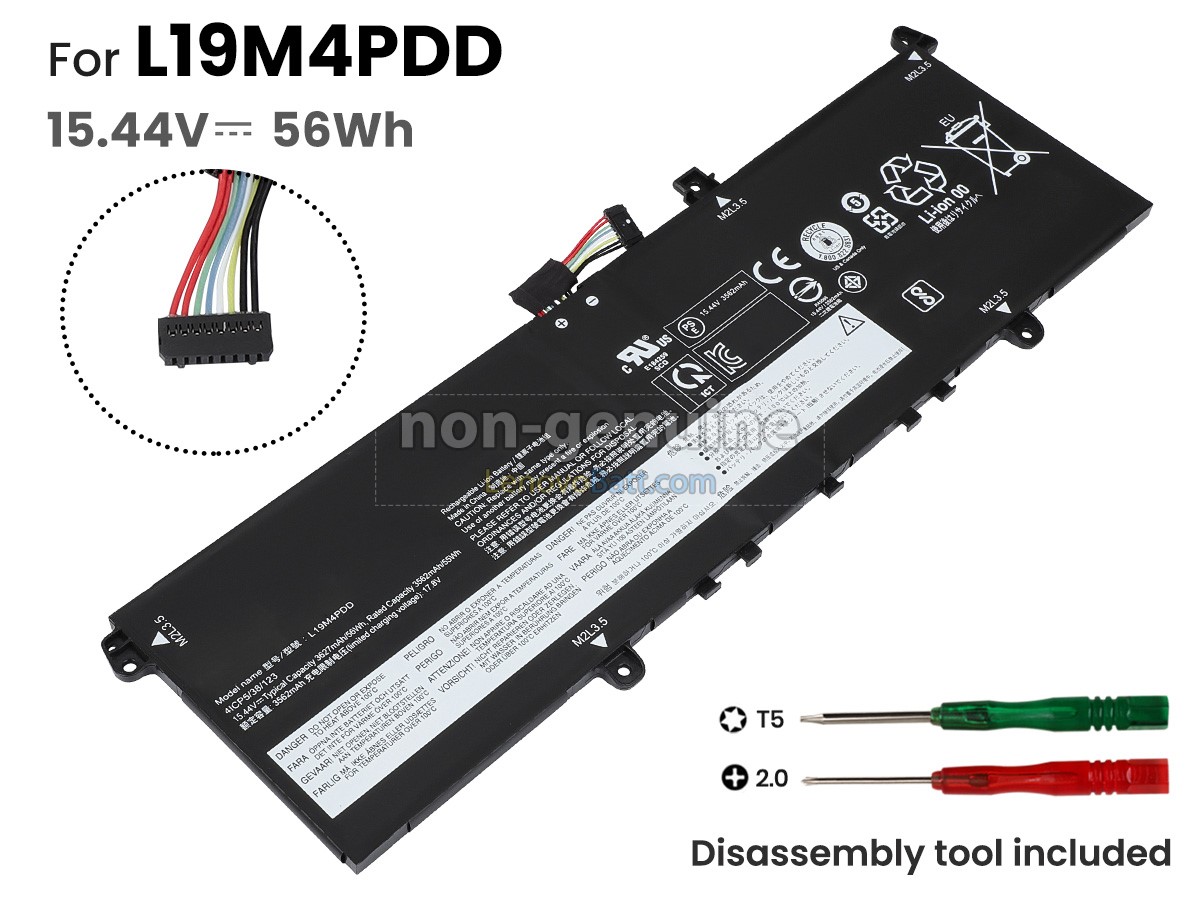 Lenovo THINKBOOK 13S G2 ITL-20V9003CDS battery replacement
