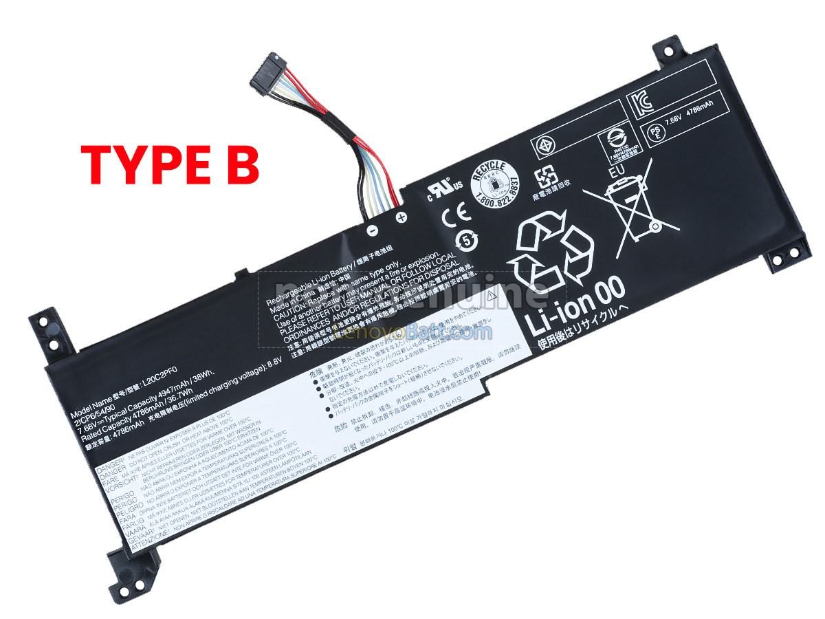 Lenovo V17 G2-ITL-82NX00F4GE battery replacement
