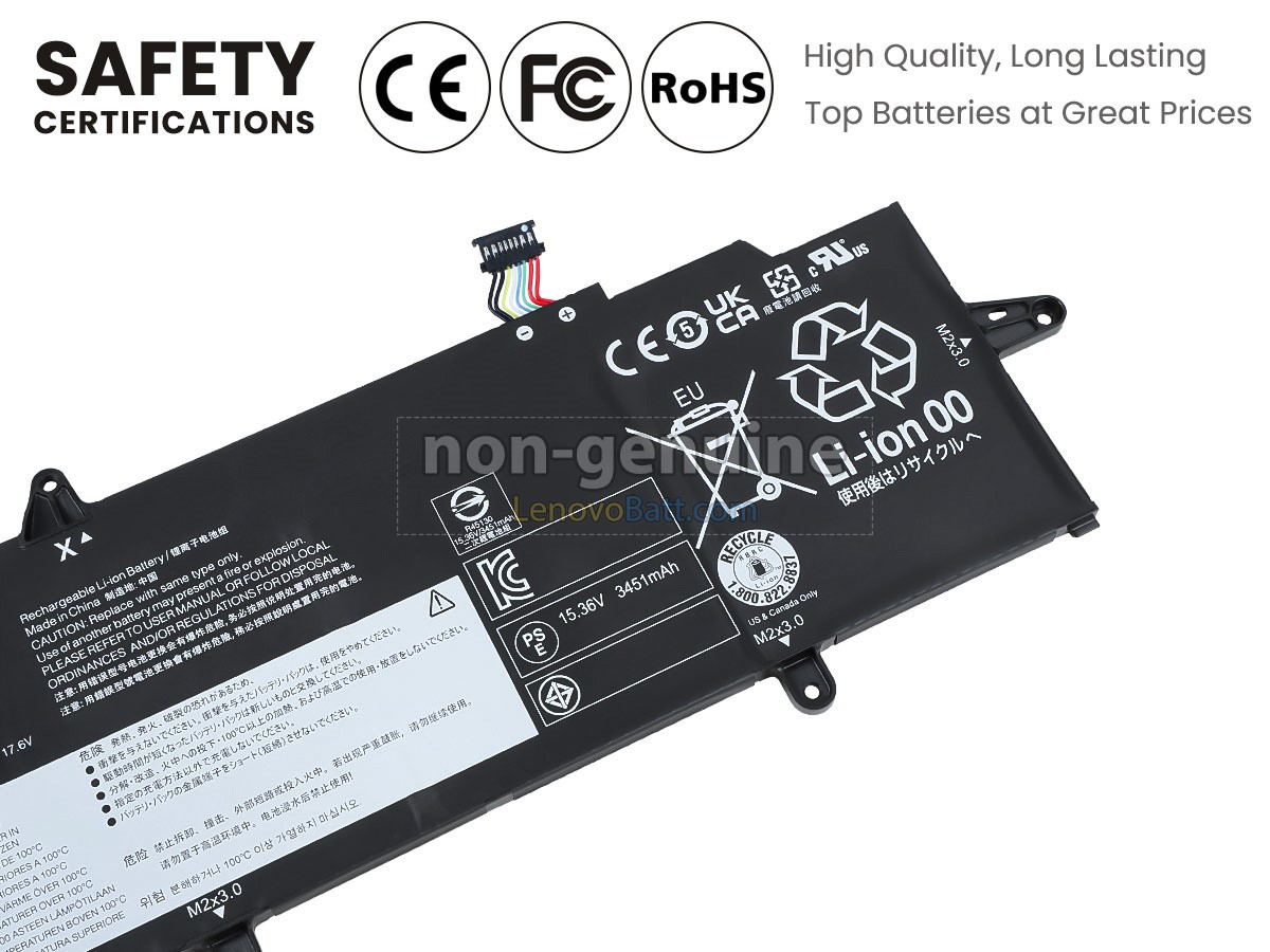 Lenovo 5B10W51825 battery replacement