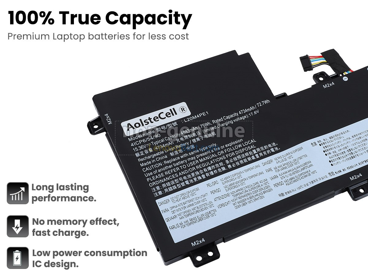 Lenovo IdeaPad 5 PRO 16ARH7-82SN001HTW battery replacement