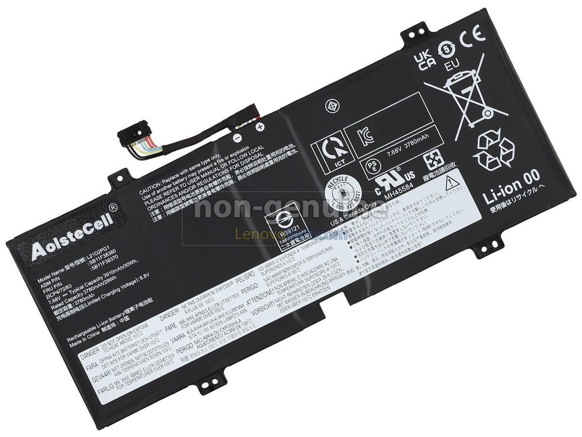 Lenovo L21C2PG1 battery replacement