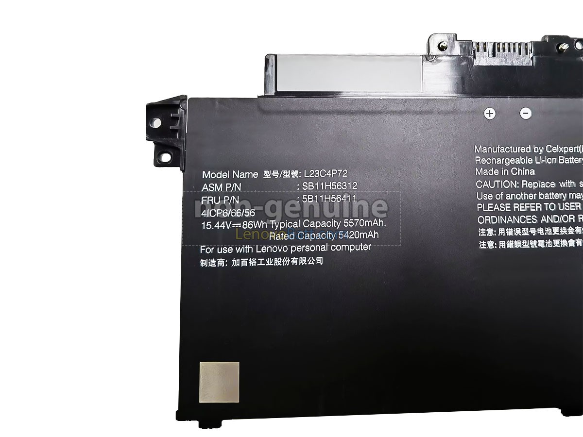 Lenovo L23C4P72 battery replacement
