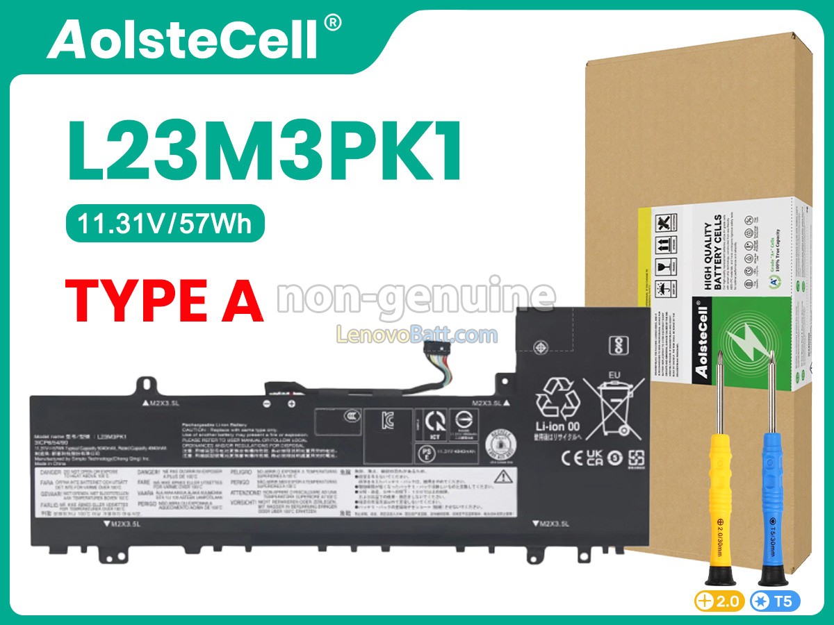 Lenovo ThinkPad L14 GEN 5-21L2S83D00 battery replacement