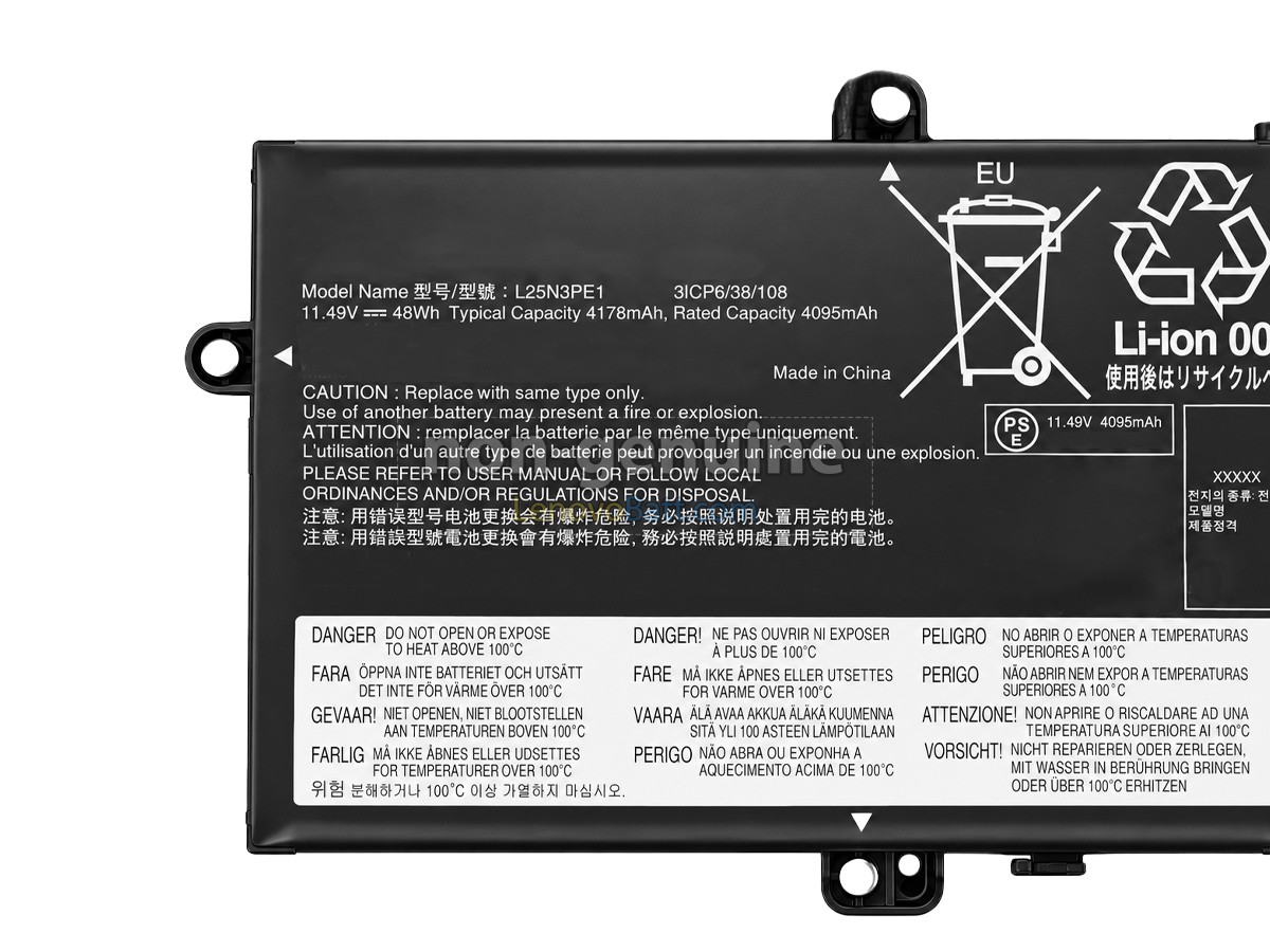 Lenovo THINKBOOK 14 G9 IPL-21UX006JMB battery replacement