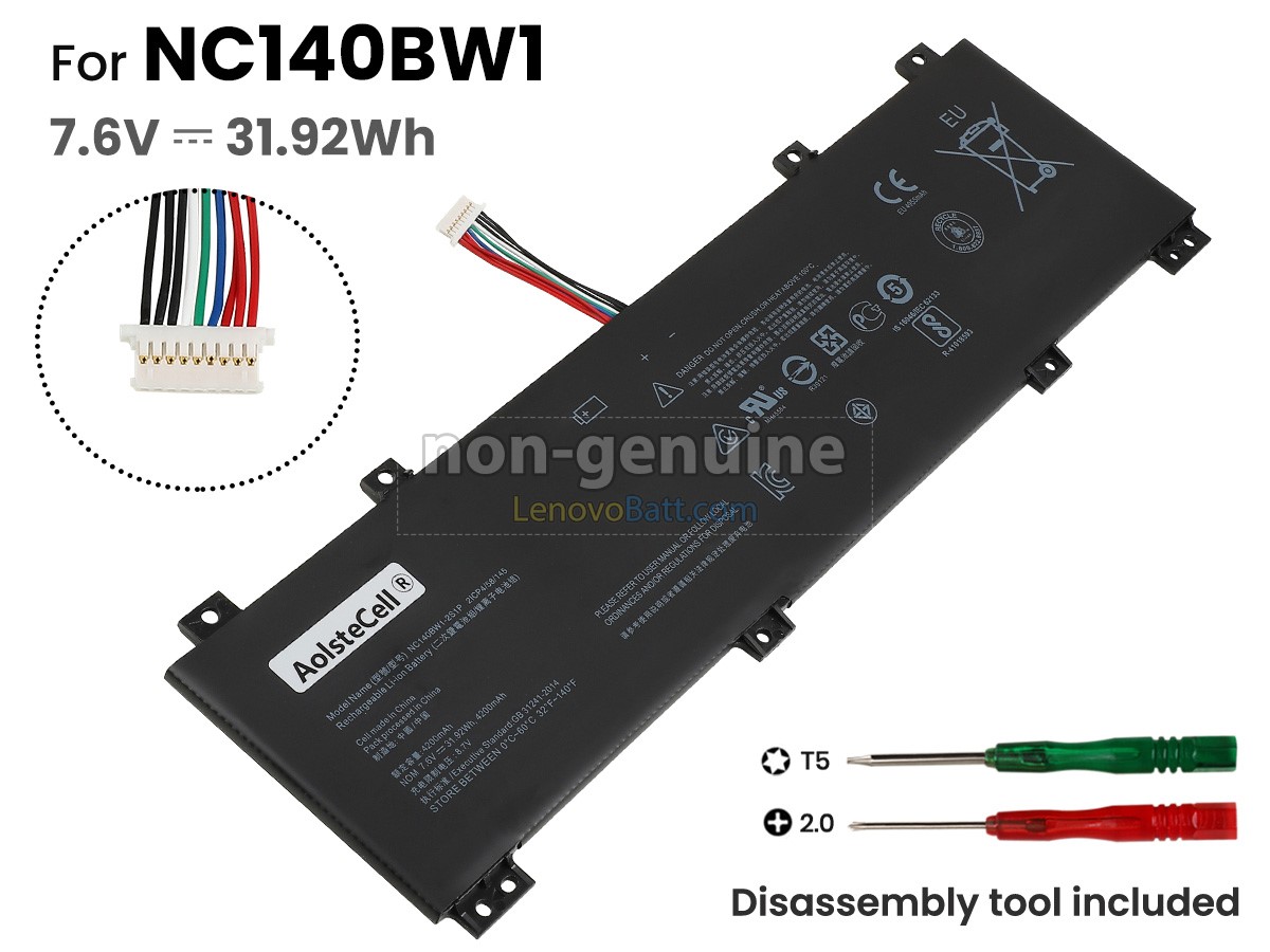Lenovo IdeaPad 100S-14IBR battery replacement