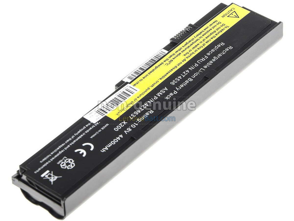 10.8V 4400mAh Lenovo ThinkPad X201SI battery