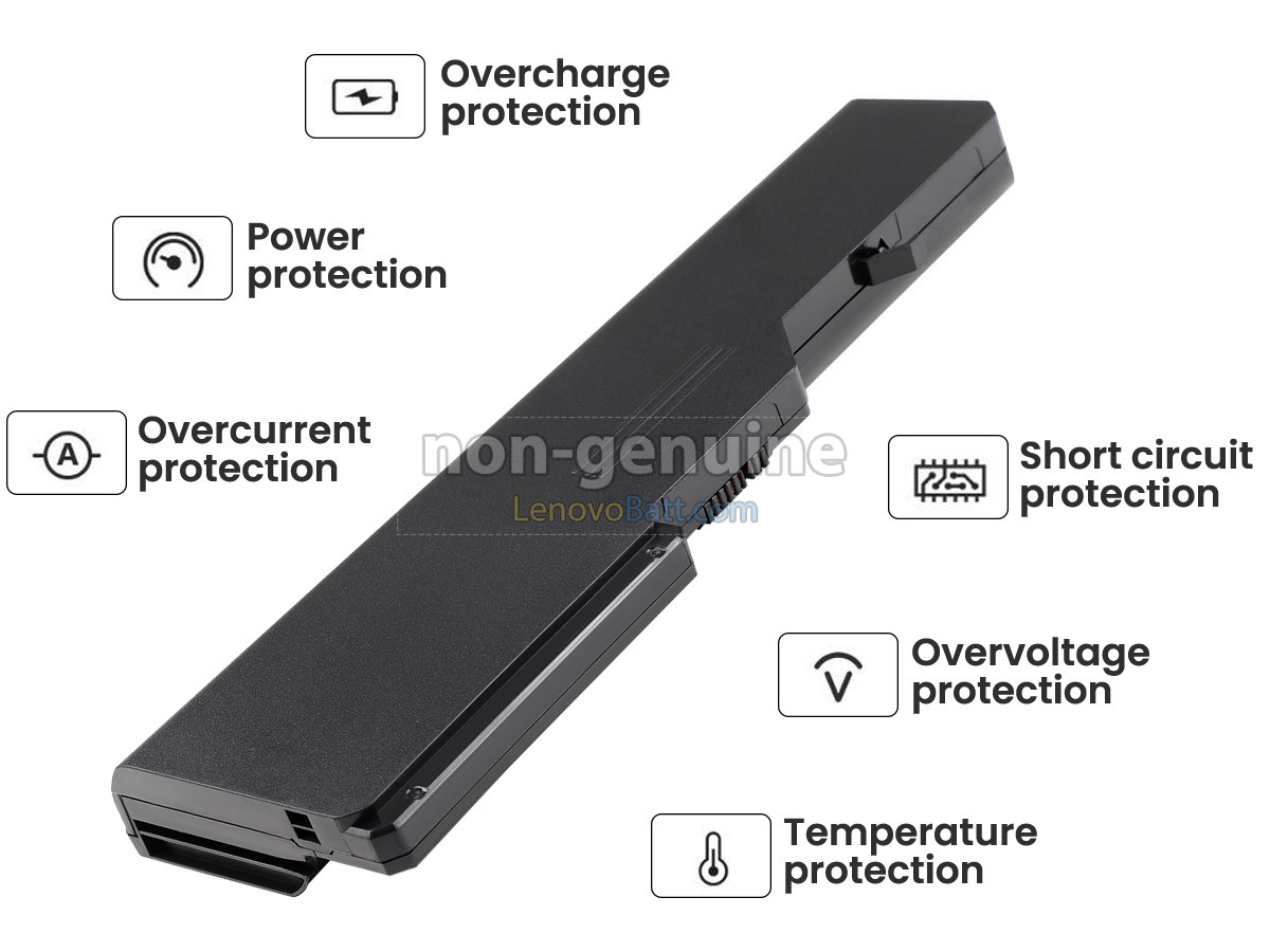 10.8V 4400mAh Lenovo IdeaPad G470A battery