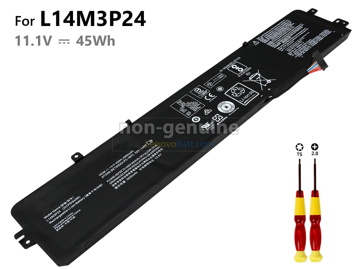 11.1V 45Wh Lenovo L14S3P24(3ICP6/54/90) battery
