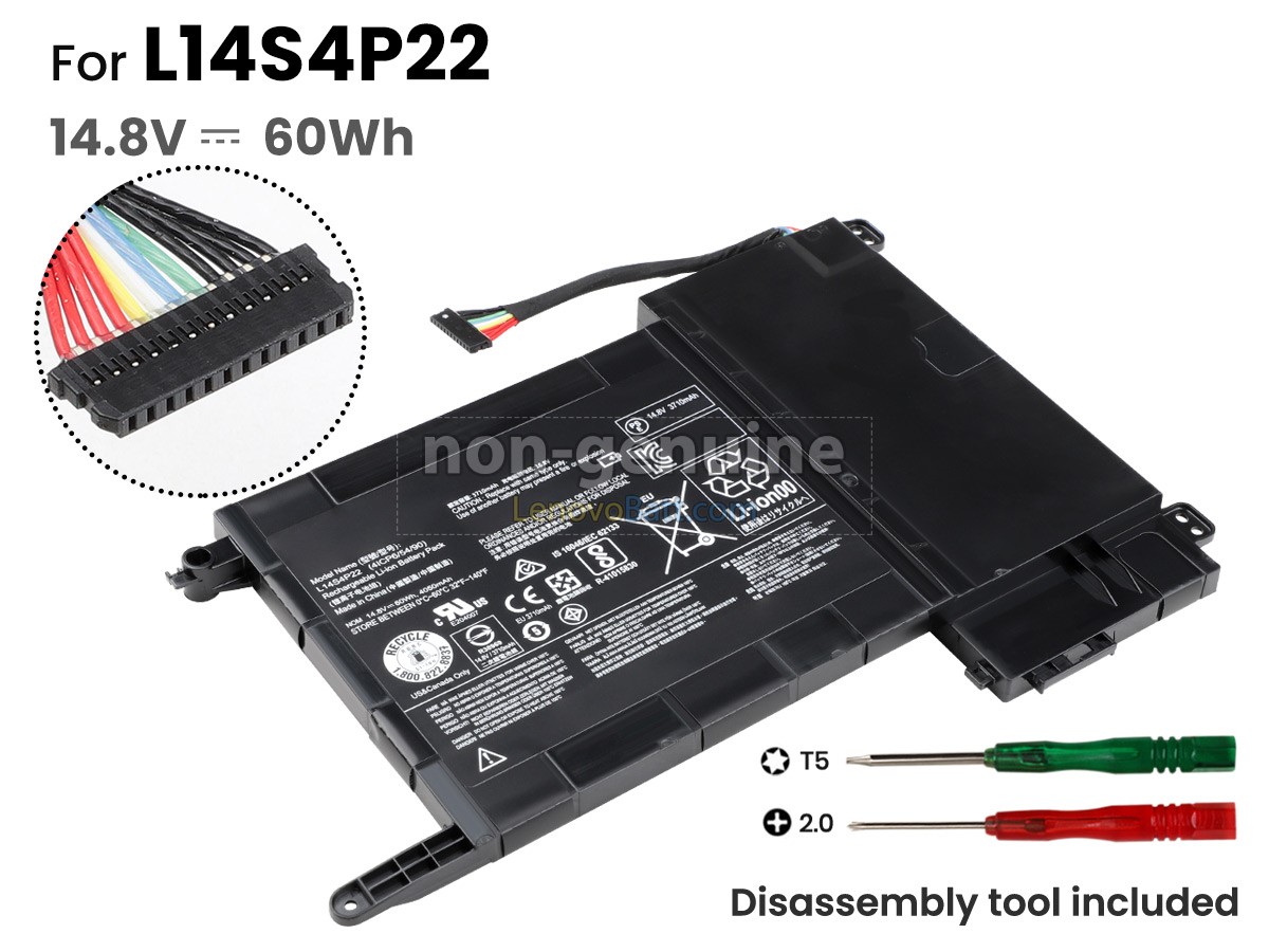 14.8V 60Wh Lenovo IdeaPad Y700-15ISK-80NV00XSSP battery