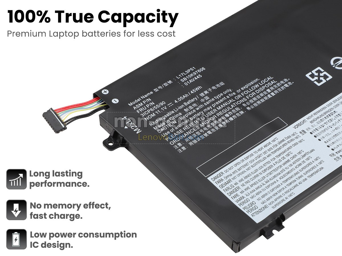 11.1V 45Wh Lenovo ThinkPad E580(20KS001RGE) battery