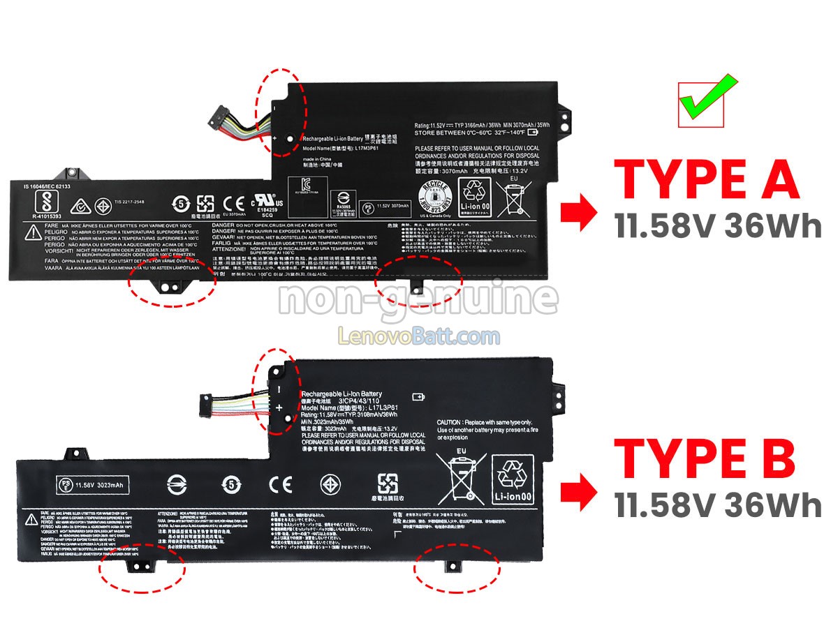 Lenovo YOGA 720-12IKB Battery Replacement 