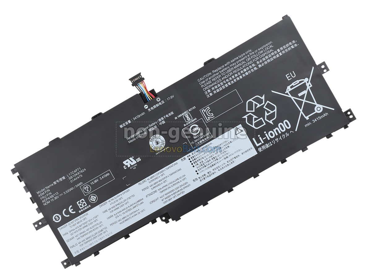 Lenovo ThinkPad X1 YOGA 3RD GEN-20LF000UGB battery replacement