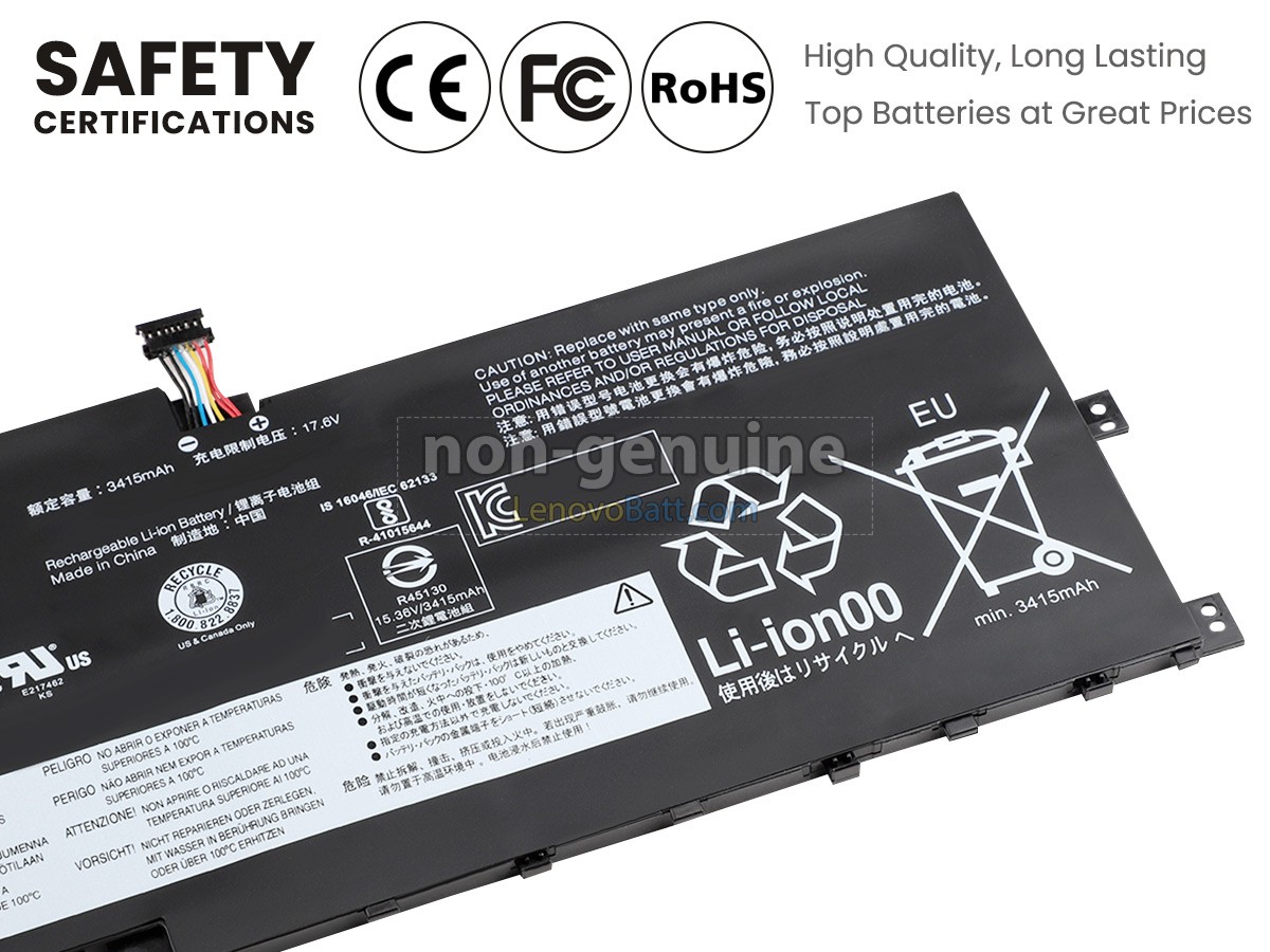 Lenovo ThinkPad X1 YOGA 3RD GEN-20LE000WMX battery replacement