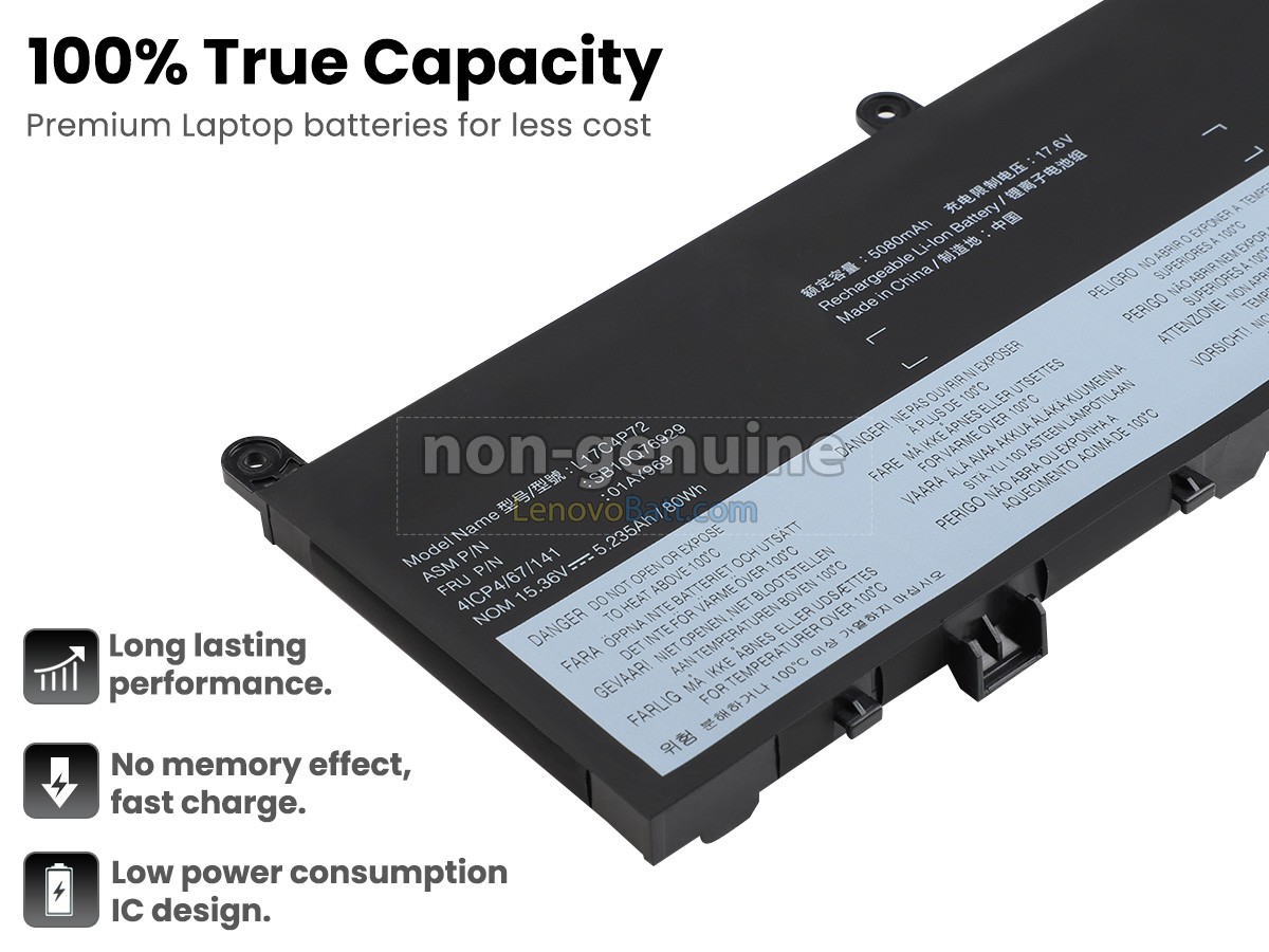 Lenovo ThinkPad P1 GEN 2-20QTS05000 battery replacement