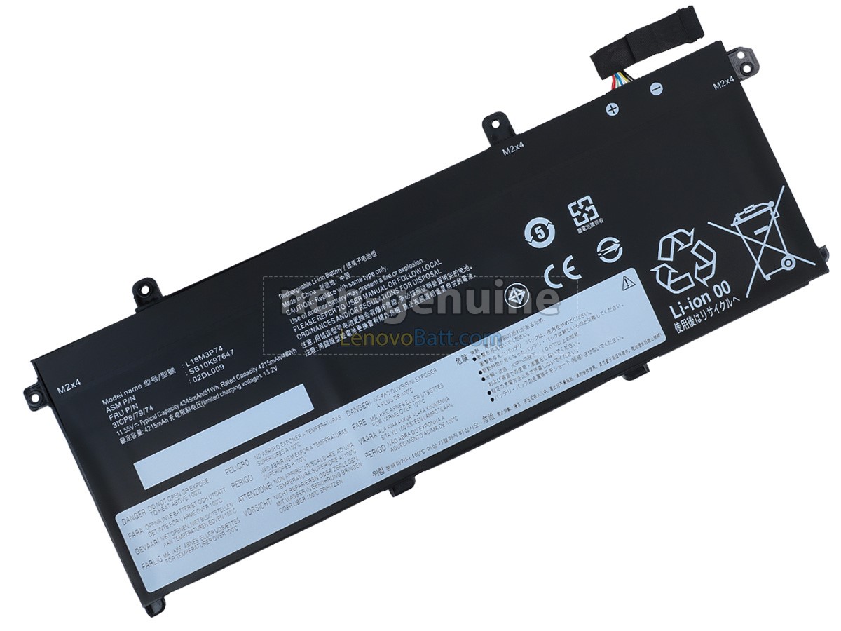 Lenovo 02DL010 battery replacement