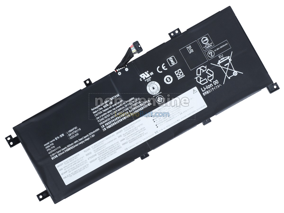Lenovo 02DL030 battery replacement