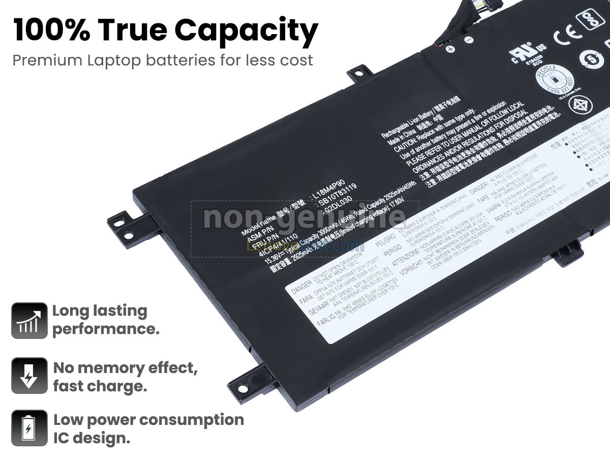 Lenovo L18C4P90 battery replacement