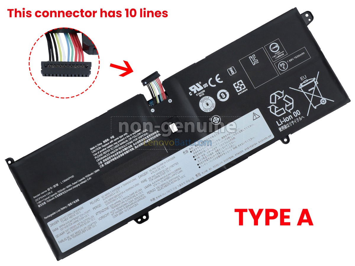 Lenovo L18M4PH0 battery replacement