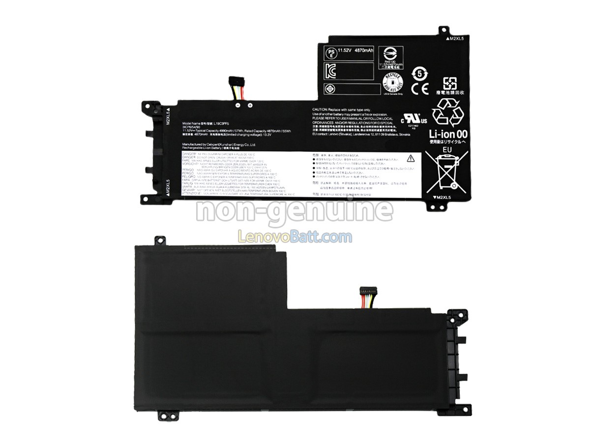 11.52V 57Wh Lenovo IdeaPad 5-15ALC05-82LN003DGE battery
