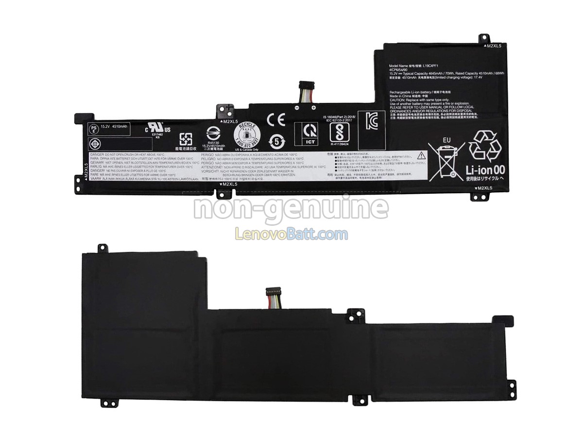 15.2V 70Wh Lenovo IdeaPad 5-15ARE05 battery